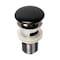 Alfi Brand ALFI brand AB8056-BM Black Matte Ceramic Mushroom Top Pop Up Drain for Sinks with Overflow AB8056-BM - alternate 1
